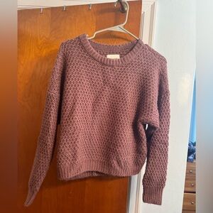 Cropped Abercrombie sweater